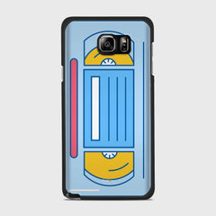 VIDEO TAPE Samsung Galaxy Note 5 case - thin fit matte black (D100)