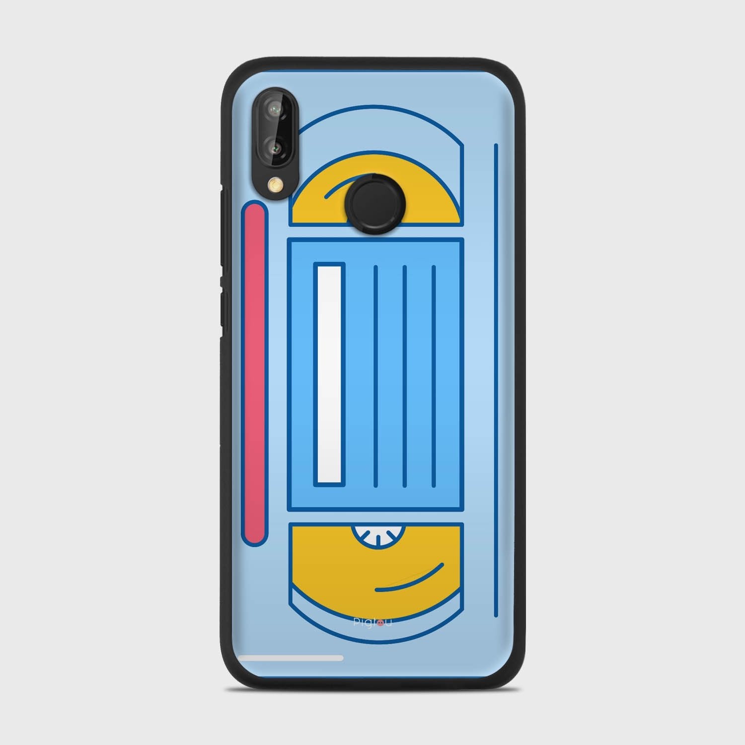 VIDEO TAPE Huawei P20 Lite case - thin fit matte black (D100)