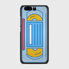 VIDEO TAPE Huawei P10 case - thin fit matte black (D100)