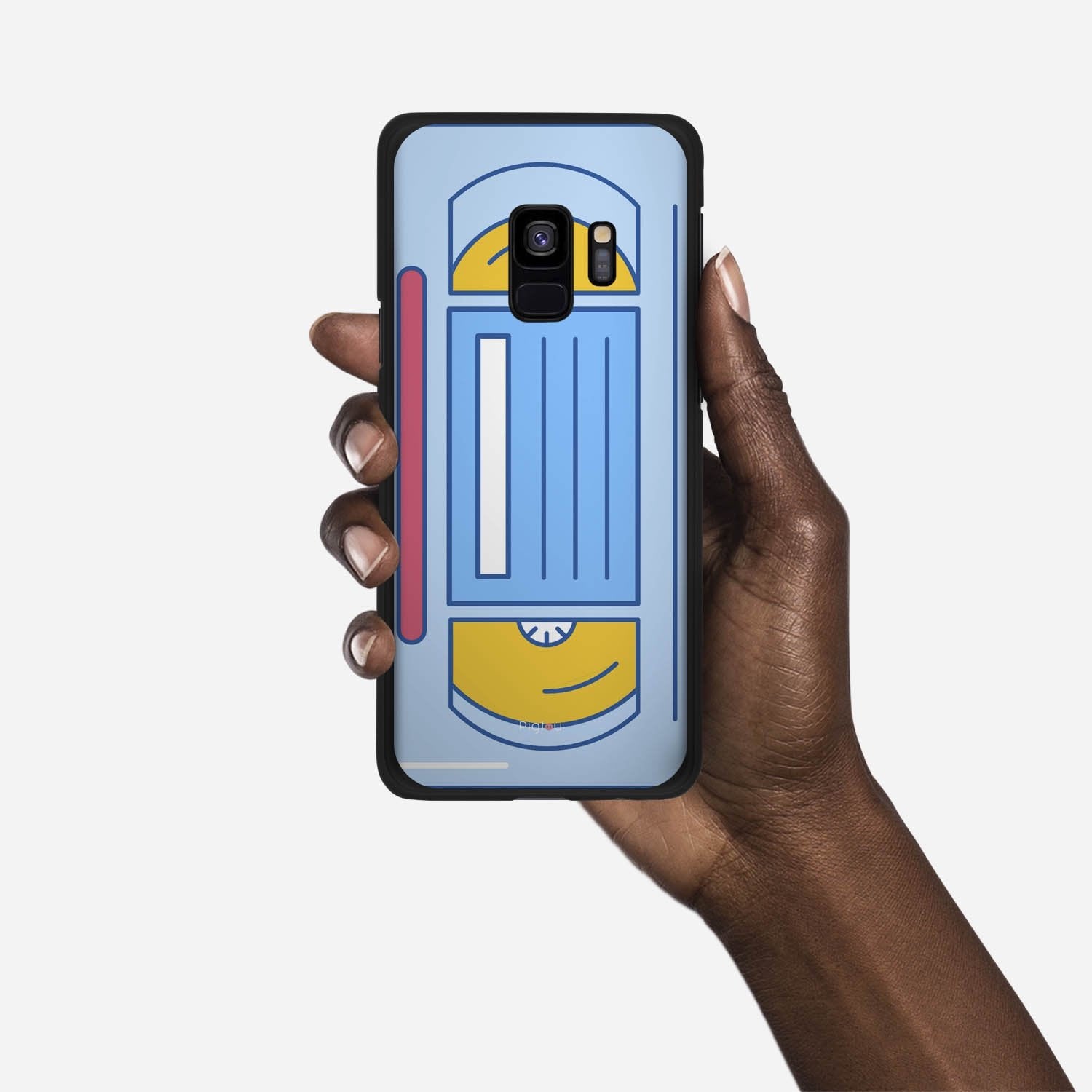 VIDEO TAPE Samsung Galaxy S9 case - thin fit matte black (D100)