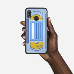 VIDEO TAPE Huawei P20 Lite case - thin fit matte black (D100)