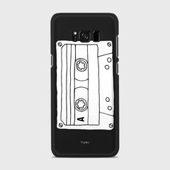 CASSETTE Samsung Galaxy S8 Plus case - thin fit matte black (D101)