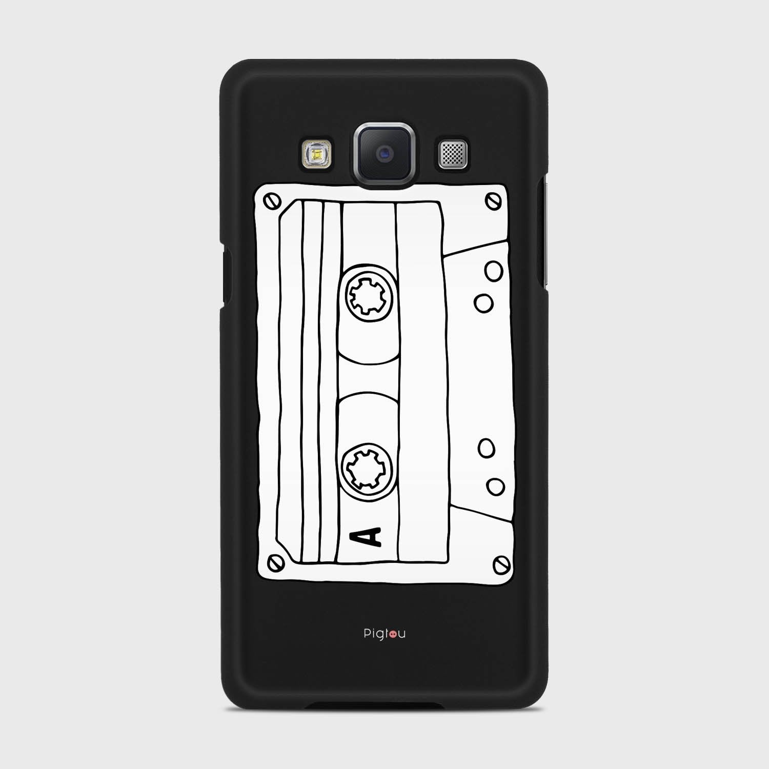 CASSETTE Samsung Galaxy A5 (2015) case - thin fit matte black (D101)