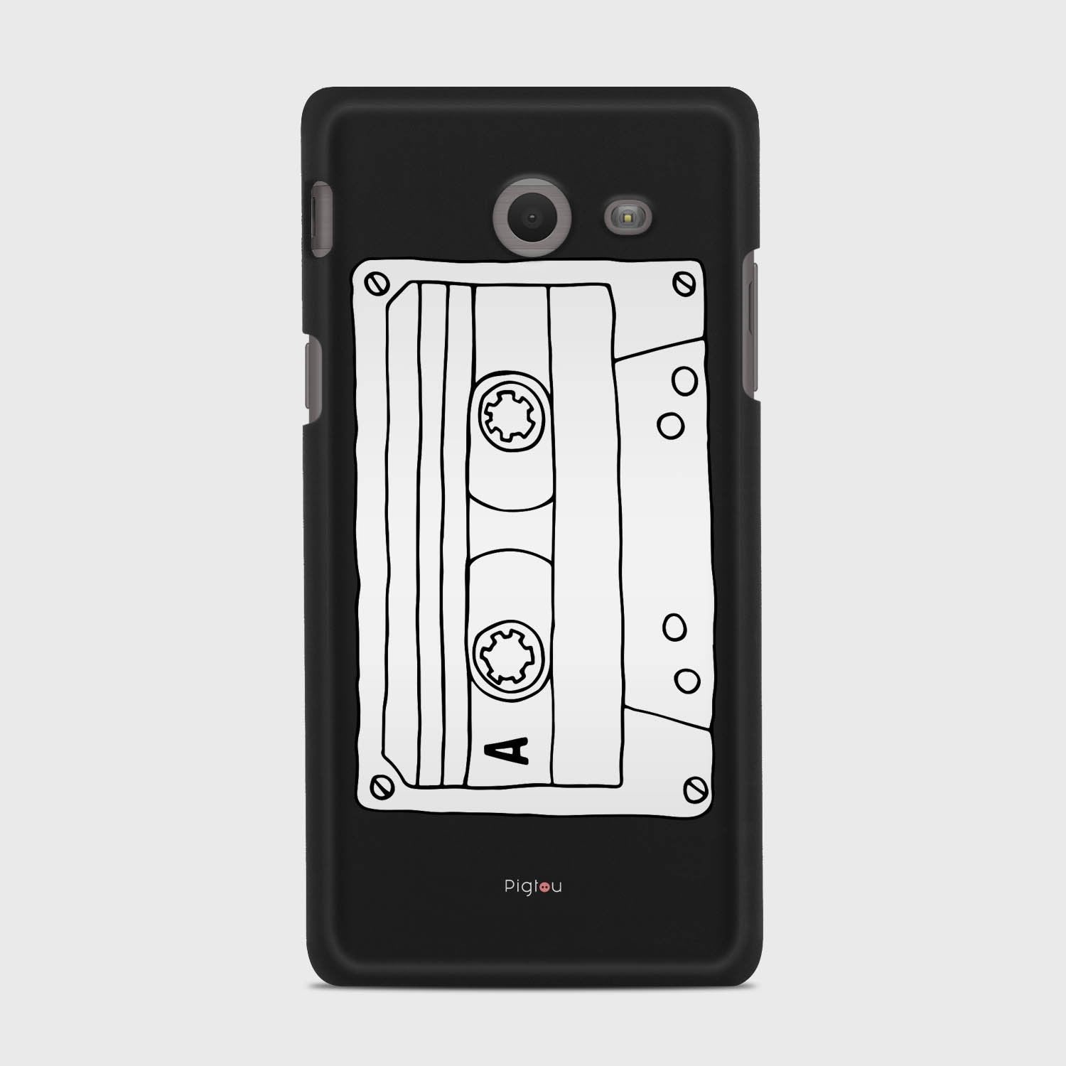 CASSETTE Samsung Galaxy J5 (2017) Verizon case - thin fit matte black (D101)