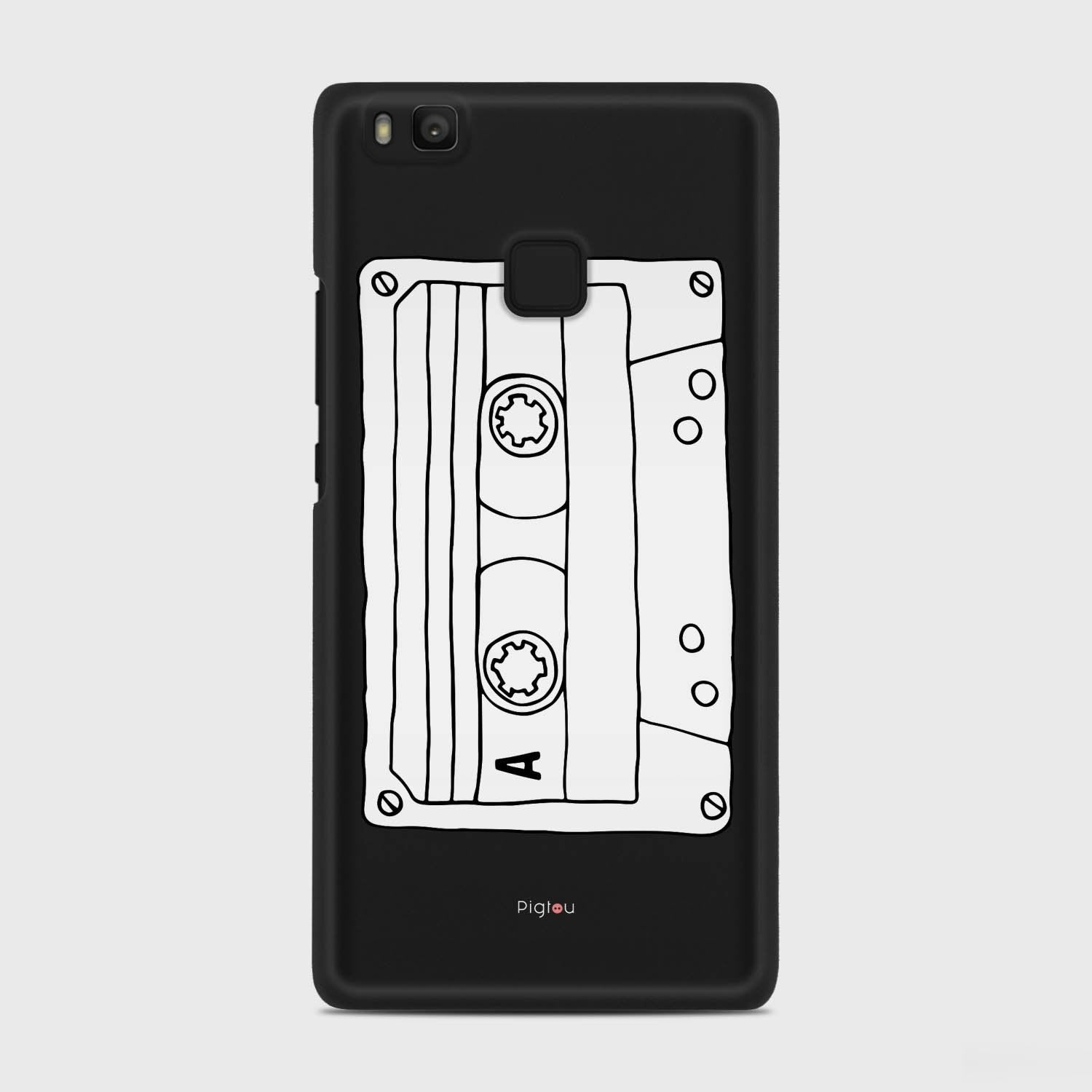 CASSETTE Huawei P9 Lite case - thin fit matte black (D101)