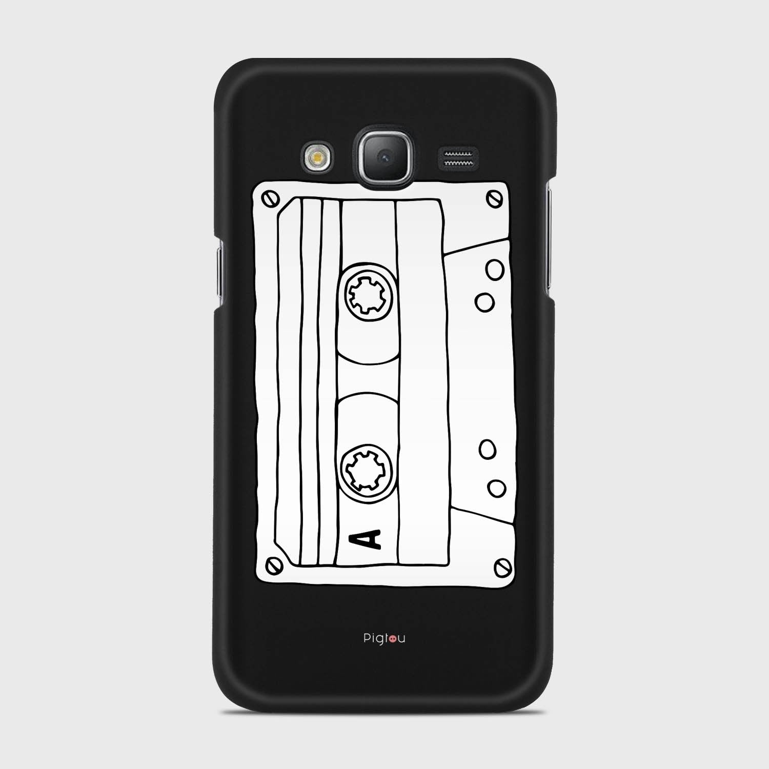 CASSETTE Samsung Galaxy J5 (2015) case - thin fit matte black (D101)