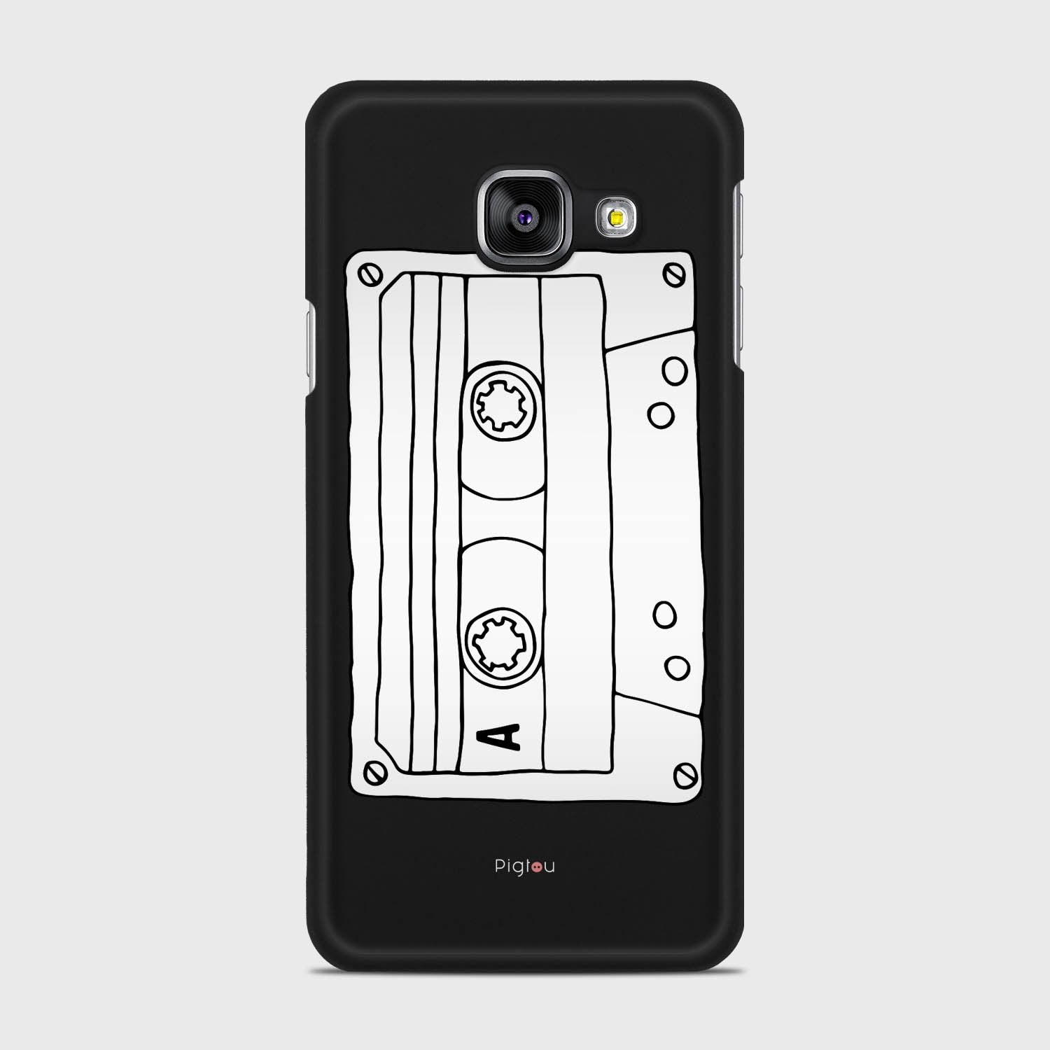 CASSETTE Samsung Galaxy A3 (2016) case - thin fit matte black (D101)
