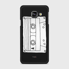 CASSETTE Samsung Galaxy A3 (2016) case - thin fit matte black (D101)