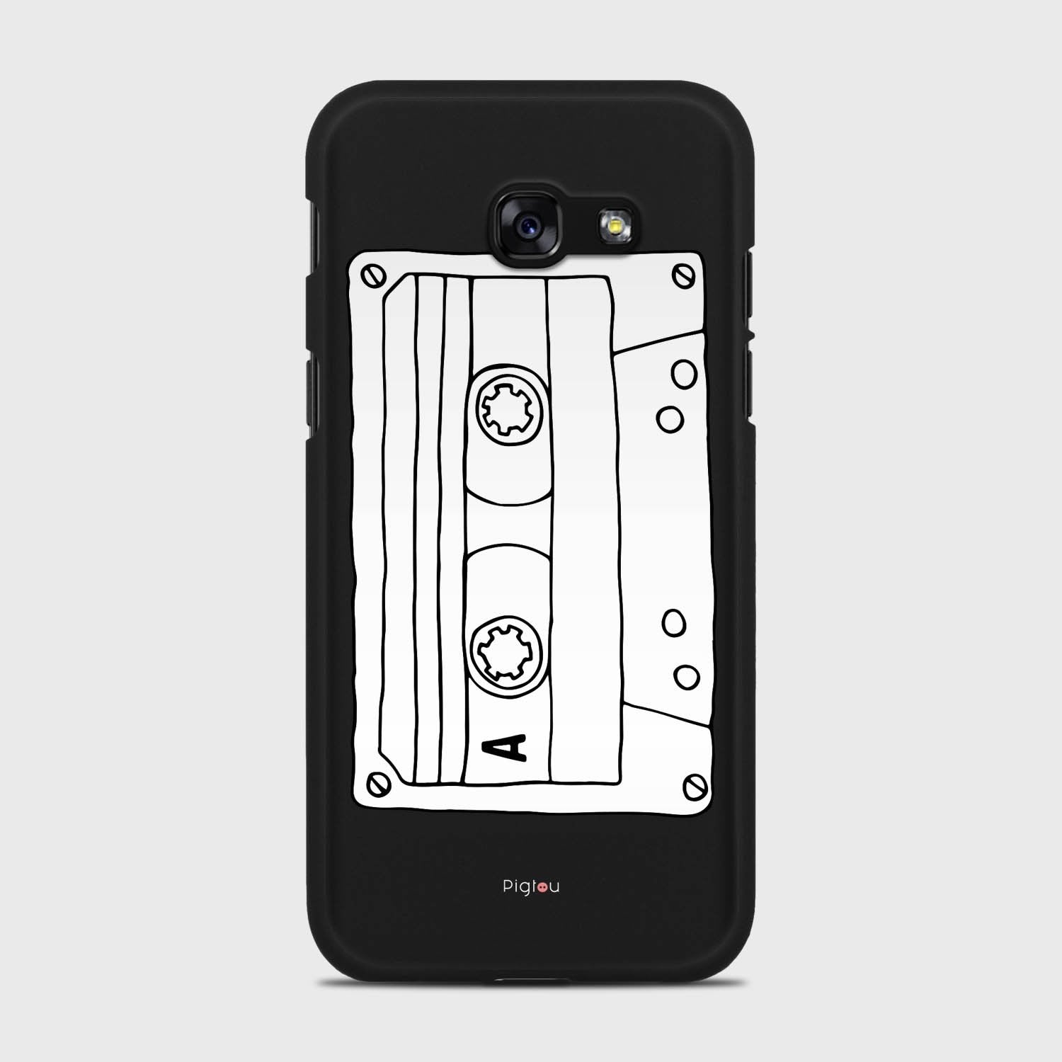 CASSETTE Samsung Galaxy A5 (2017) case - thin fit matte black (D101)