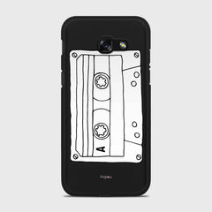 CASSETTE Samsung Galaxy A5 (2017) case - thin fit matte black (D101)