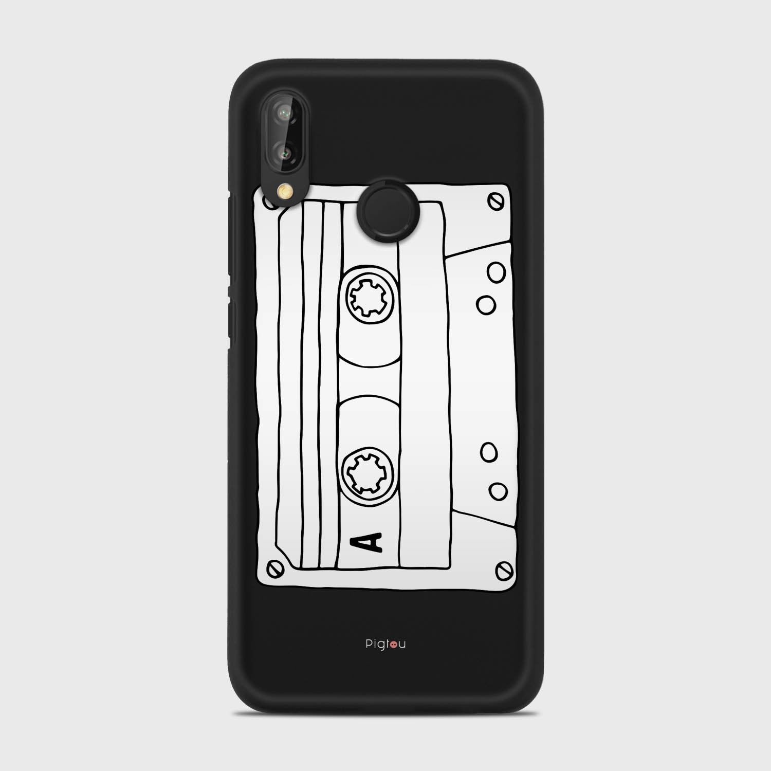 CASSETTE Huawei P20 Lite case - thin fit matte black (D101)