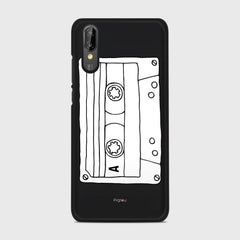 CASSETTE Huawei P20 case - thin fit matte black (D101)
