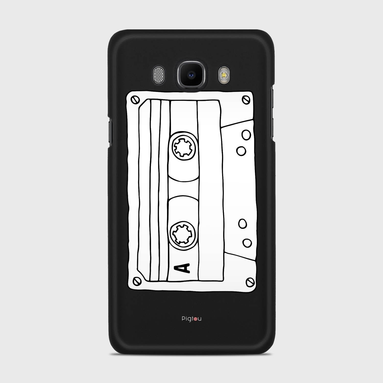 CASSETTE Samsung Galaxy J7 (2016) case - thin fit matte black (D101)