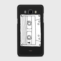 CASSETTE Samsung Galaxy J7 (2016) case - thin fit matte black (D101)