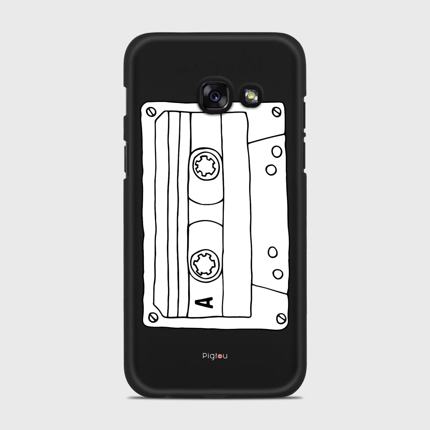 CASSETTE Samsung Galaxy A3 (2017) case - thin fit matte black (D101)