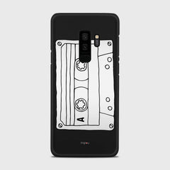 CASSETTE Samsung Galaxy S9 Plus case - thin fit matte black (D101)