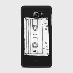 CASSETTE Samsung Galaxy Note 5 case - thin fit matte black (D101)