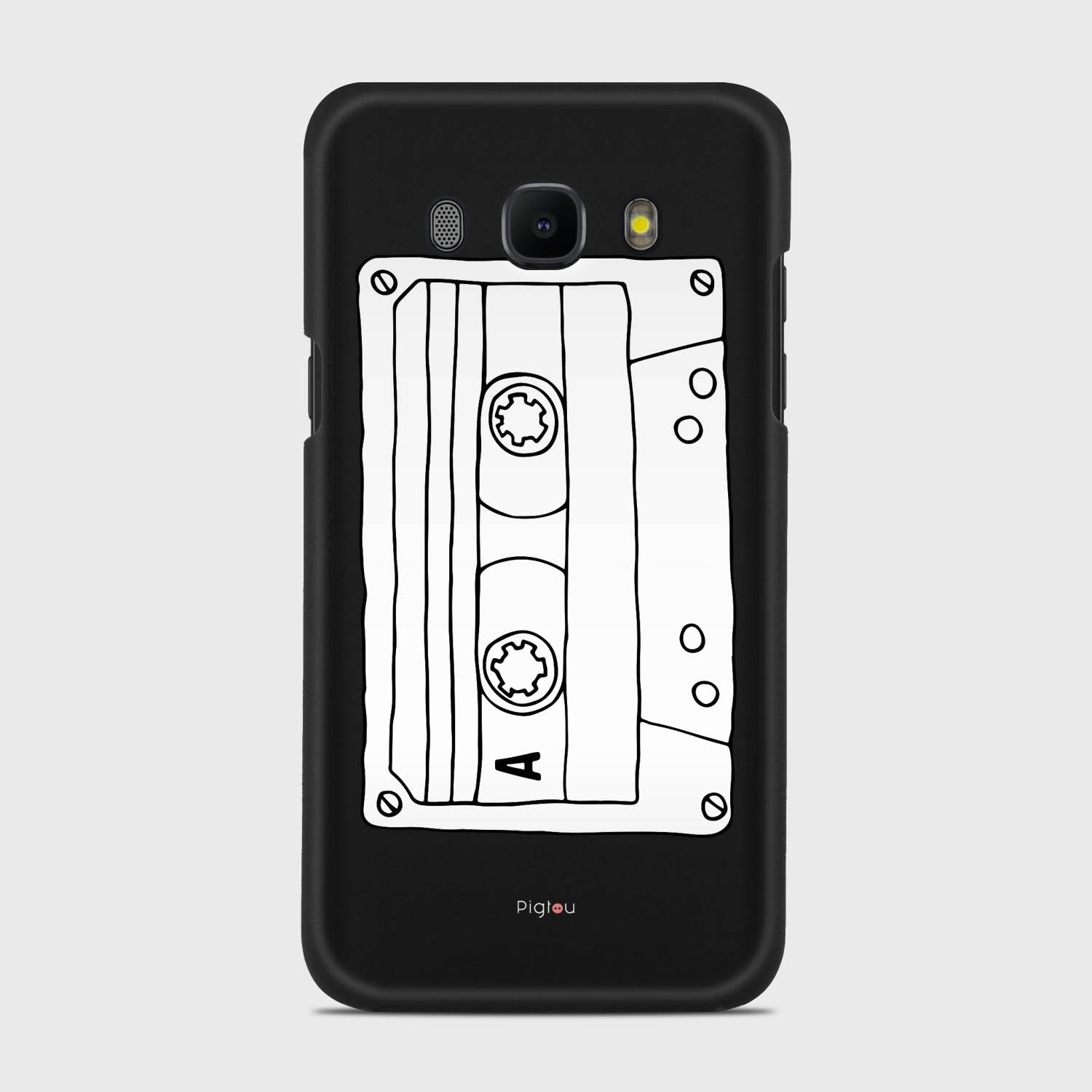 CASSETTE Samsung Galaxy J5 (2016) case - thin fit matte black (D101)