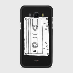 CASSETTE Samsung Galaxy J5 (2016) case - thin fit matte black (D101)