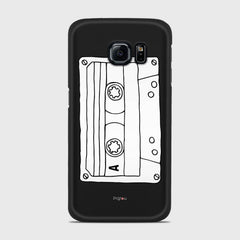 CASSETTE Samsung Galaxy S6 Edge case - thin fit matte black (D101)