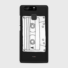 CASSETTE Huawei P9 case - thin fit matte black (D101)