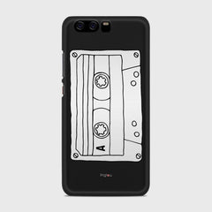 CASSETTE Huawei P10 case - thin fit matte black (D101)