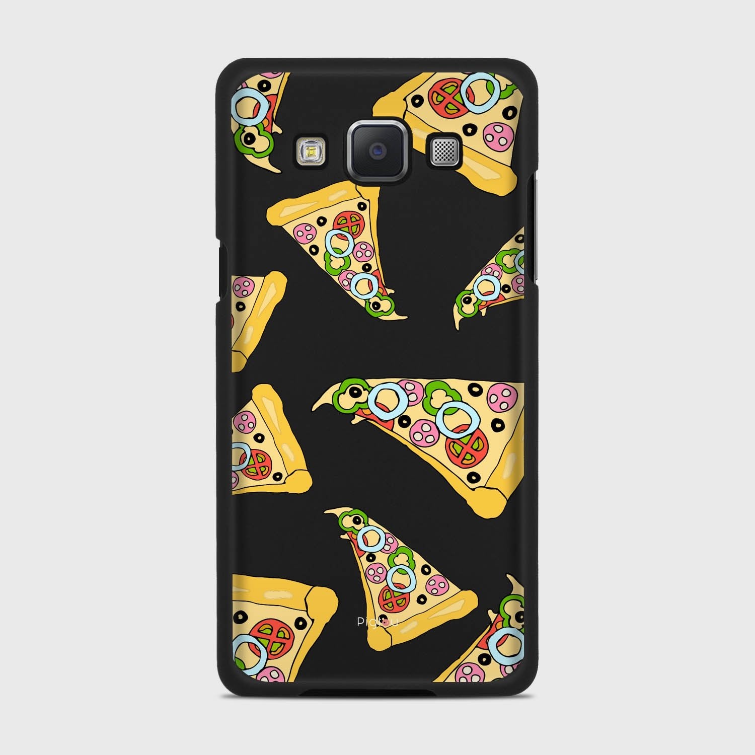 PIZZA Samsung Galaxy A5 (2015) case - thin fit matte black (D102)