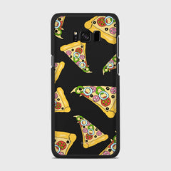 PIZZA Samsung Galaxy S8 Plus case - thin fit matte black (D102)