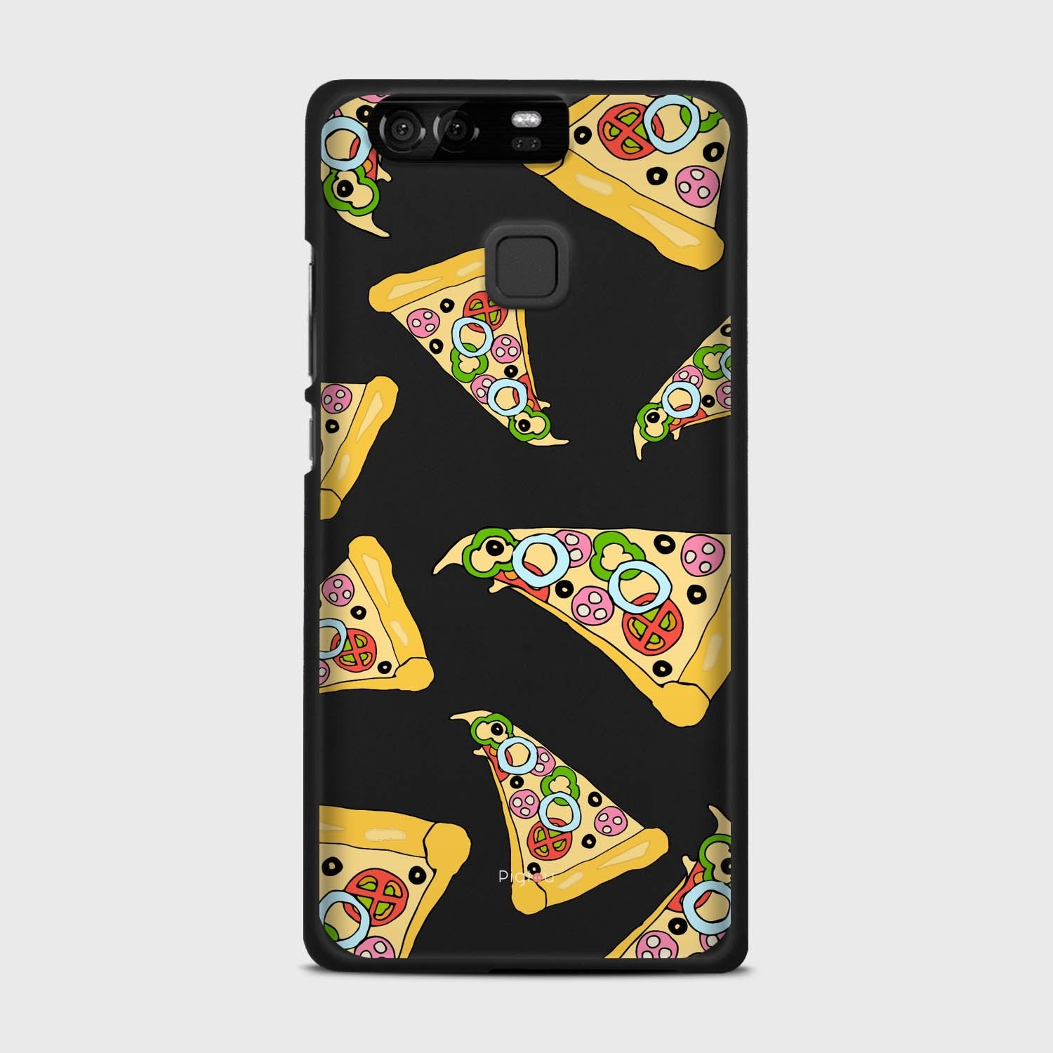 PIZZA Huawei P9 case - thin fit matte black (D102)
