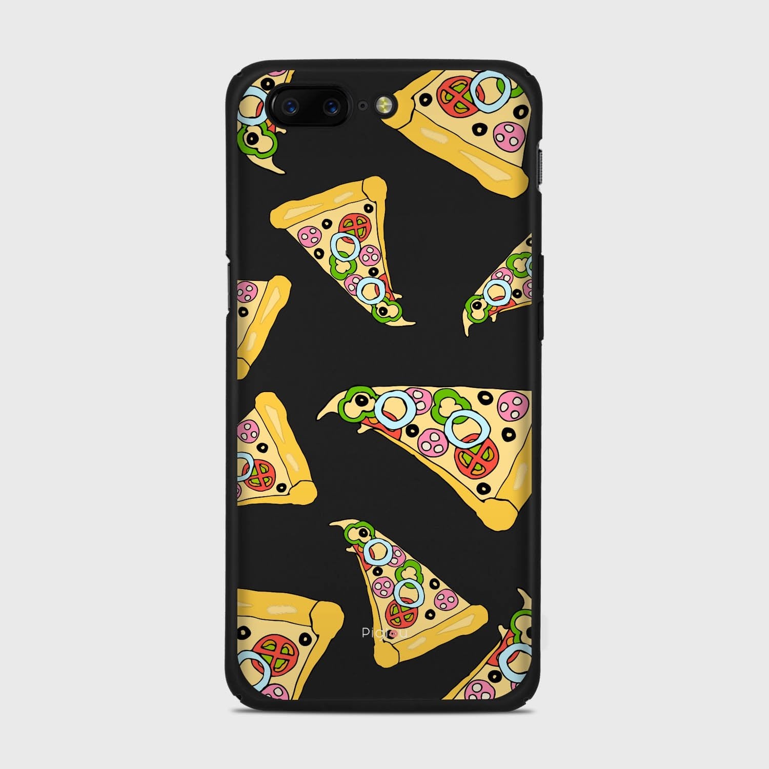 PIZZA Samsung Galaxy A3 (2015) case - thin fit matte black (D102)