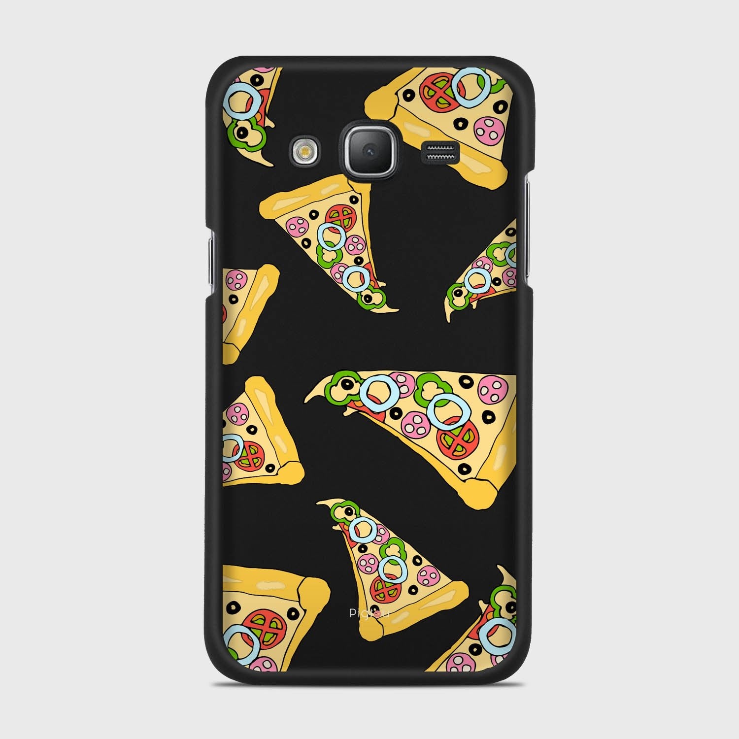 PIZZA Samsung Galaxy J5 (2015) case - thin fit matte black (D102)
