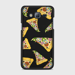 PIZZA Samsung Galaxy J3 (2016) case - thin fit matte black (D102)