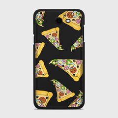 PIZZA Samsung Galaxy J7 (2017) Verizon case - thin fit matte black (D102)