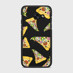 PIZZA Samsung Galaxy A3 (2017) case - thin fit matte black (D102)