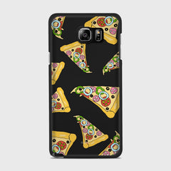 PIZZA Samsung Galaxy Note 5 case - thin fit matte black (D102)