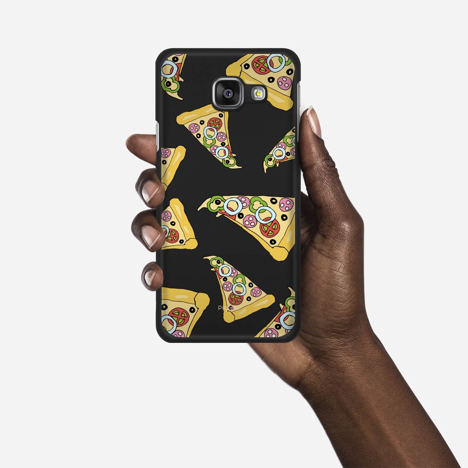 PIZZA Samsung Galaxy A3 (2016) case - thin fit matte black (D102)