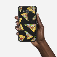 PIZZA Samsung Galaxy J5 (2015) case - thin fit matte black (D102)