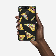 PIZZA Huawei P9 case - thin fit matte black (D102)