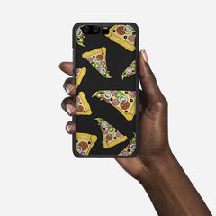 PIZZA Huawei P10 case - thin fit matte black (D102)