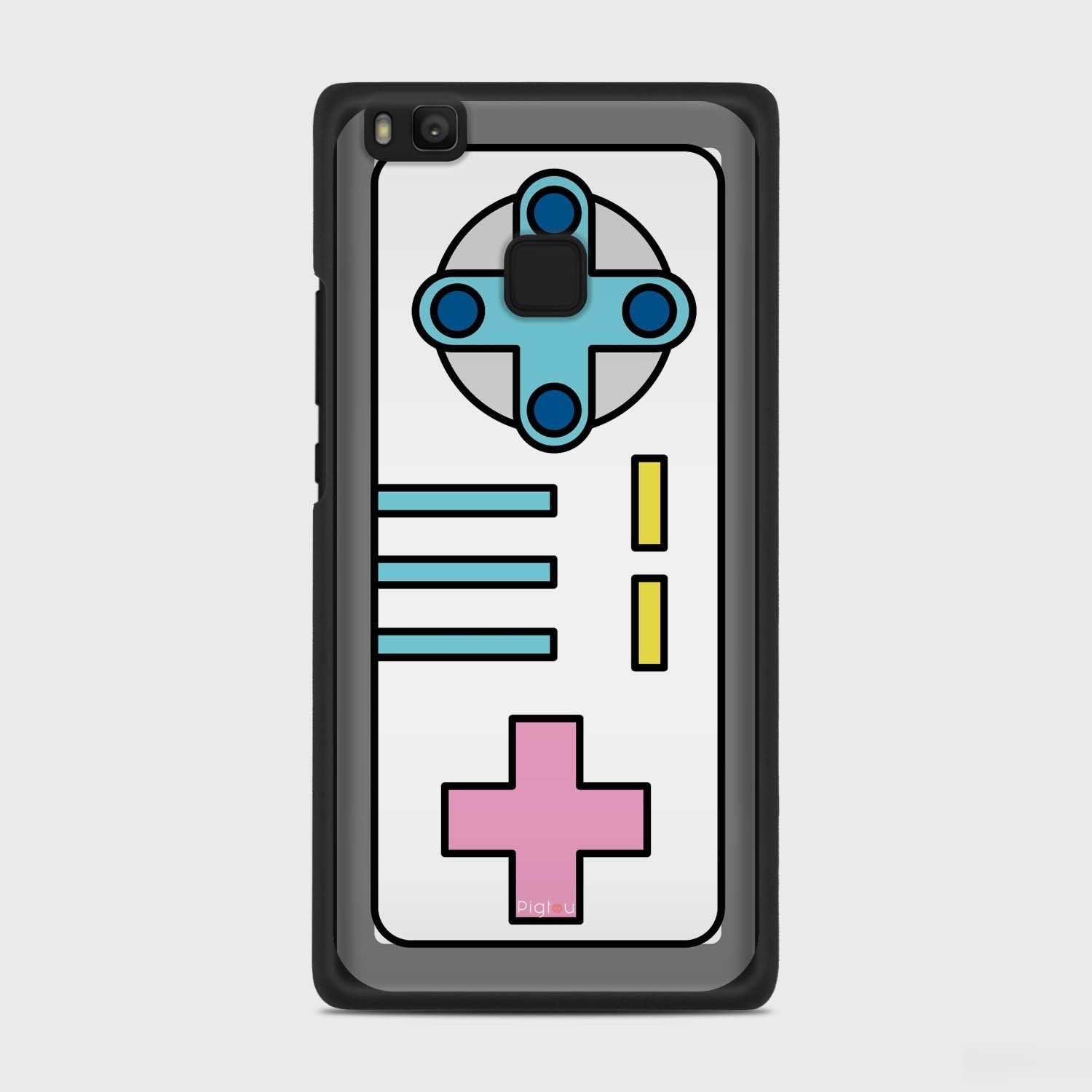 RETRO JOYSTICK Huawei P9 Lite case - thin fit matte black (D103)