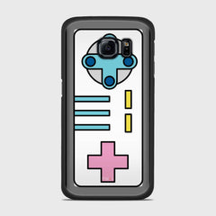 RETRO JOYSTICK Samsung Galaxy S6 Edge case - thin fit matte black (D103)