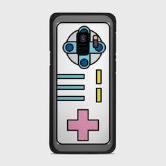 RETRO JOYSTICK Samsung Galaxy S9 case - thin fit matte black (D103)