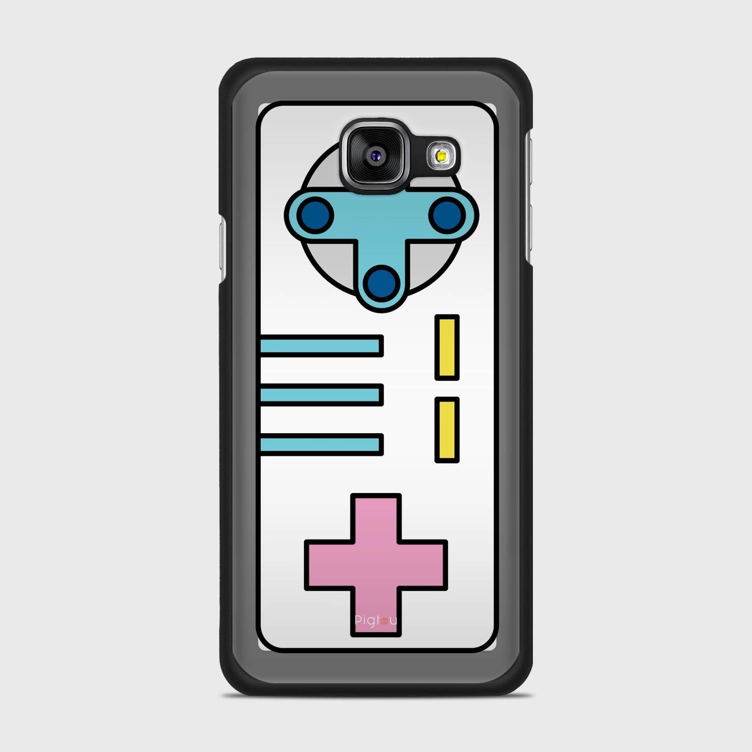 RETRO JOYSTICK Samsung Galaxy A3 (2016) case - thin fit matte black (D103)