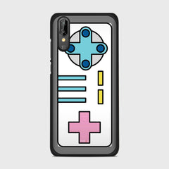 RETRO JOYSTICK Huawei P20 case - thin fit matte black (D103)