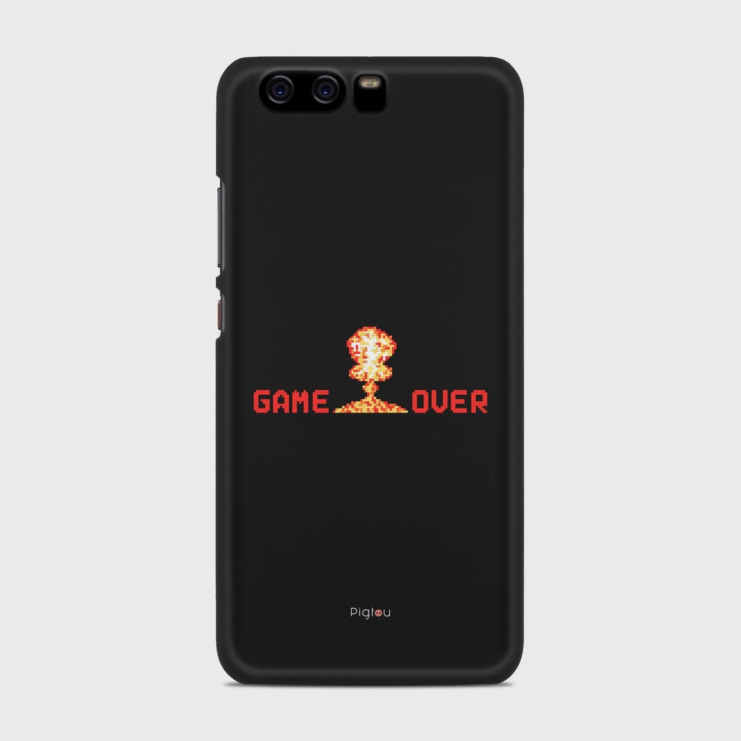 GAMEOVER Huawei P10 case - thin fit matte black (D105)