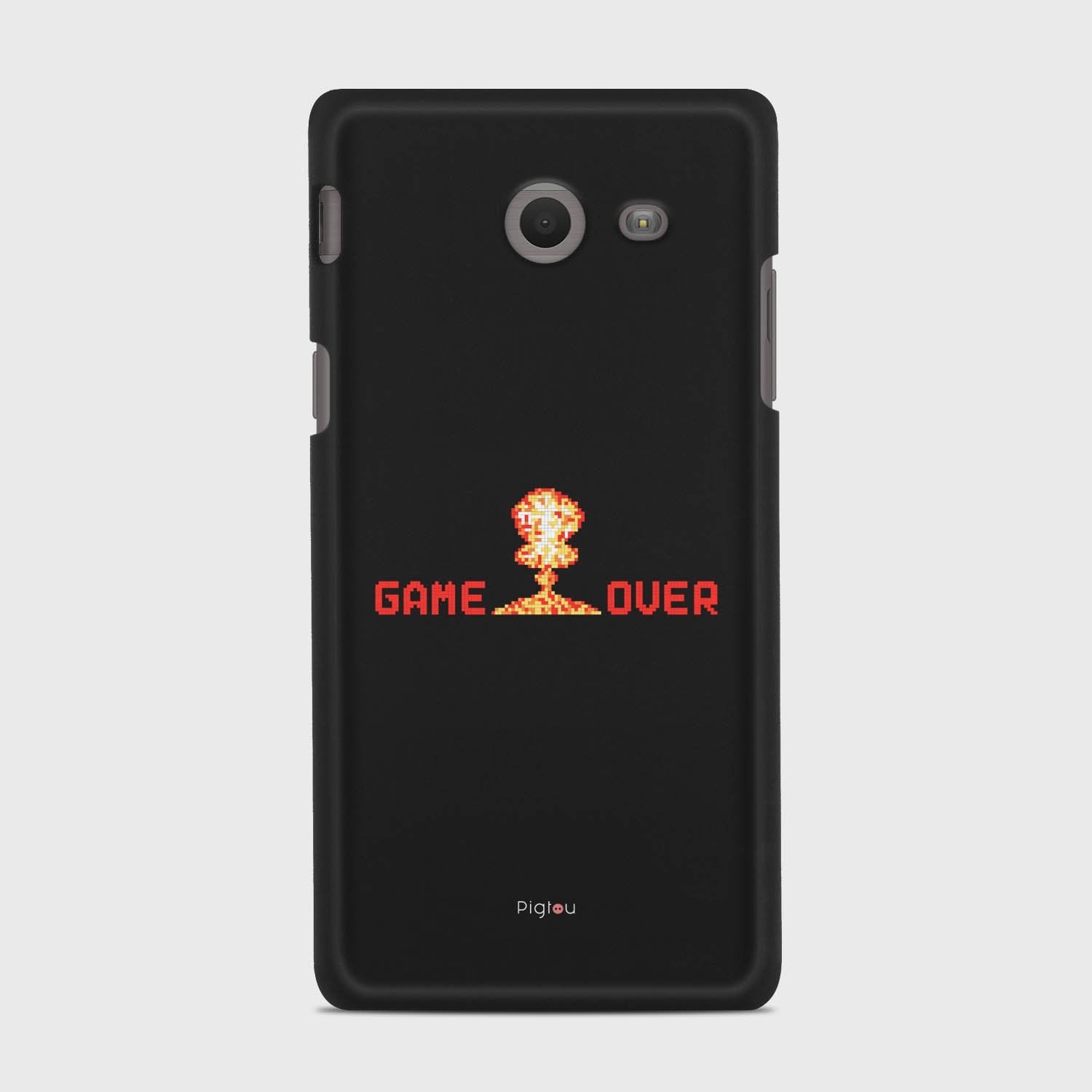 GAMEOVER Samsung Galaxy J5 (2017) Verizon case - thin fit matte black (D105)