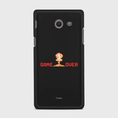 GAMEOVER Samsung Galaxy J5 (2017) Verizon case - thin fit matte black (D105)