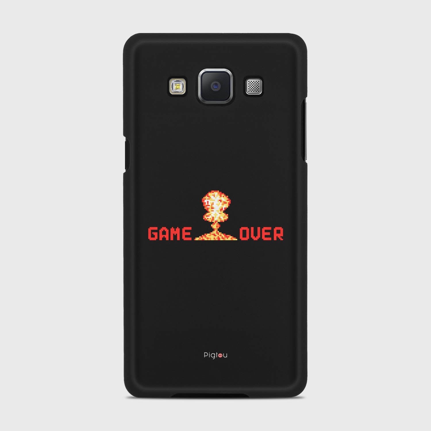GAMEOVER Samsung Galaxy A5 (2015) case - thin fit matte black (D105)