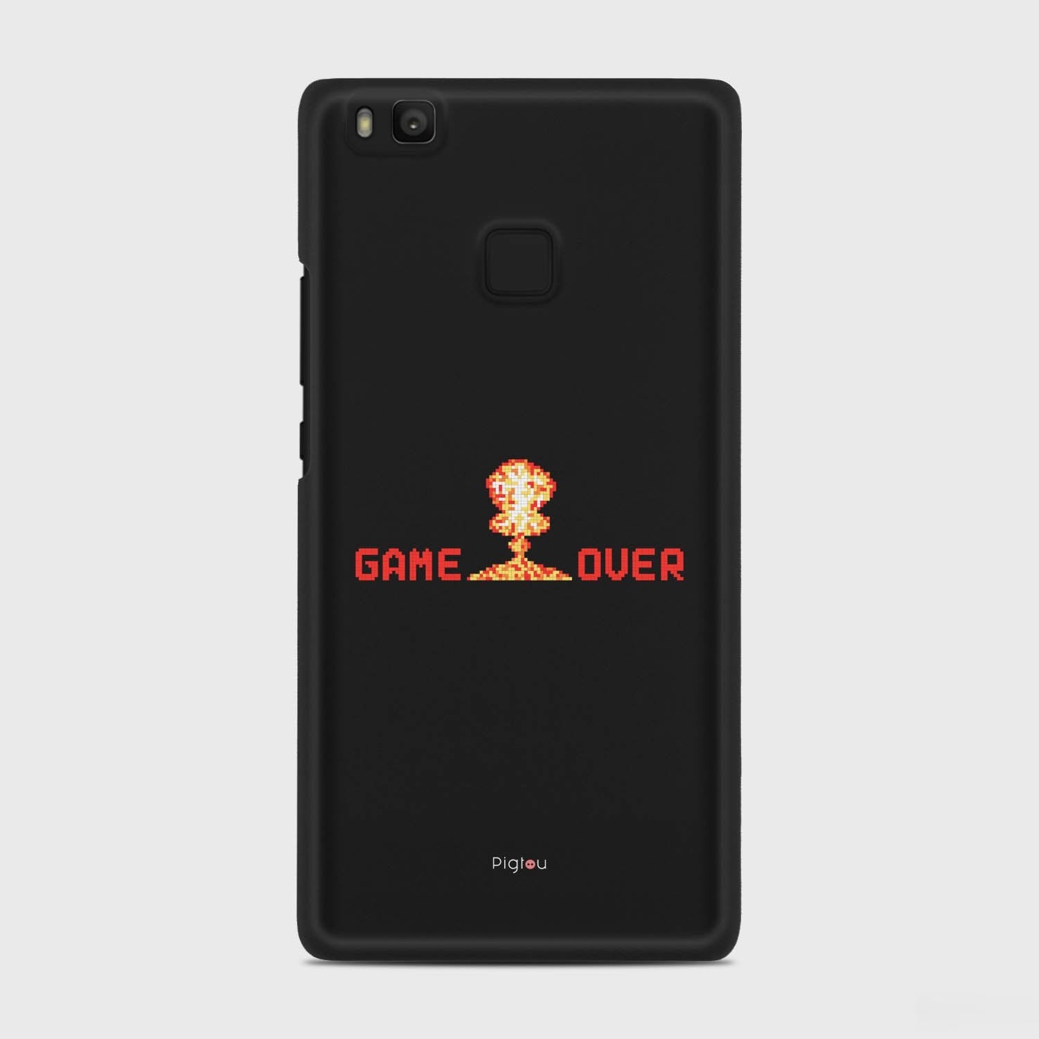GAMEOVER Huawei P9 Lite case - thin fit matte black (D105)