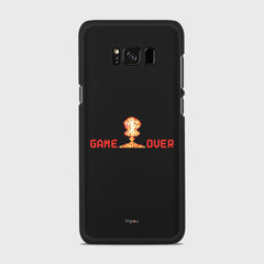 GAMEOVER Samsung Galaxy S8 Plus case - thin fit matte black (D105)